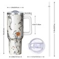 thumbnail image 2 of Halloween Dancing Skeletons Tumbler with Handle and Lid,40oz Double Wall Vacuum Insulated Tumbler,Cups Gift for Women and Men, 2 of 7