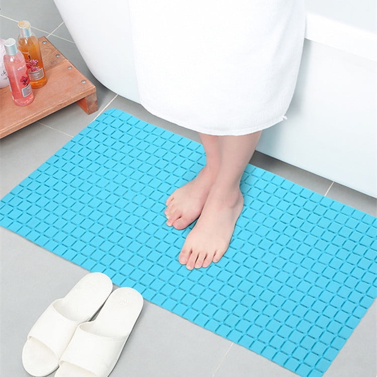 Costyle 13.8" × 30.7" Cushioned Bathtub Mat PVC Bath Mat NonSlip Tub