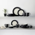 thumbnail image 6 of Noritake Colorwave Graphite 16-Piece Rim Dinnerware Set, Service for 4, 6 of 7