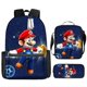 thumbnail image 1 of Super Mario Mario Children's School Bag Primary and Secondary School School Bag Children's Backpack Cartoon Satchel, 1 of 5