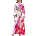 thumbnail image 2 of Vestido largo Molly Vestido para mujer Tendencia de ropa de mujer 2024 Vestido de verano Mujer coreana Lujo Mujer Fiesta, 2 of 5