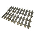 thumbnail image 2 of Christmas Tree Fence, Lifelike 10pcs Miniature Fence UV Protection  For Hotels, 2 of 8