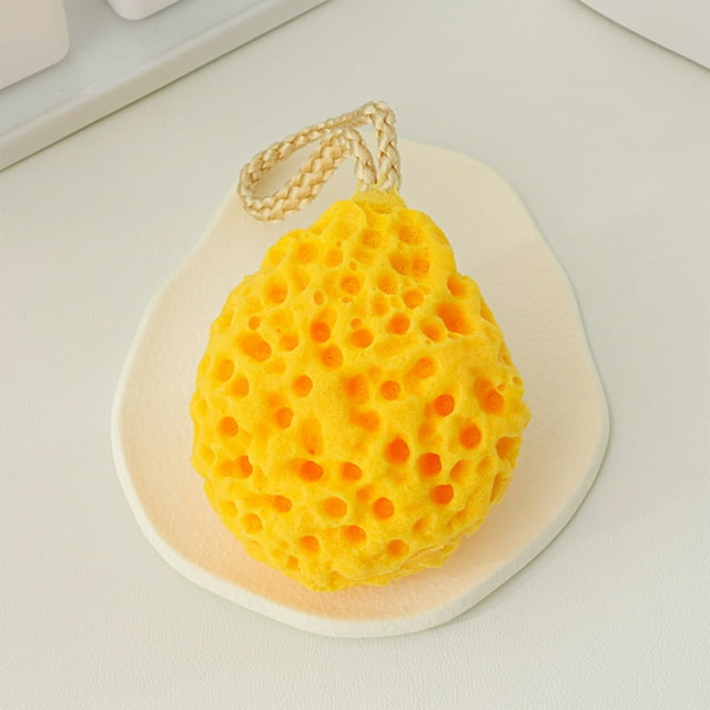 Honeycomb Bath Bath Sponge Non-scattering Super Soft Sponge Multiple Colors Optional Suitable For Bathroom Kitchen