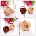 thumbnail image 5 of WRISTBIQUE 12pcs Mini Woven Baskets with Round Handles Assorted Colors for Home Decor and Storage, 5 of 8