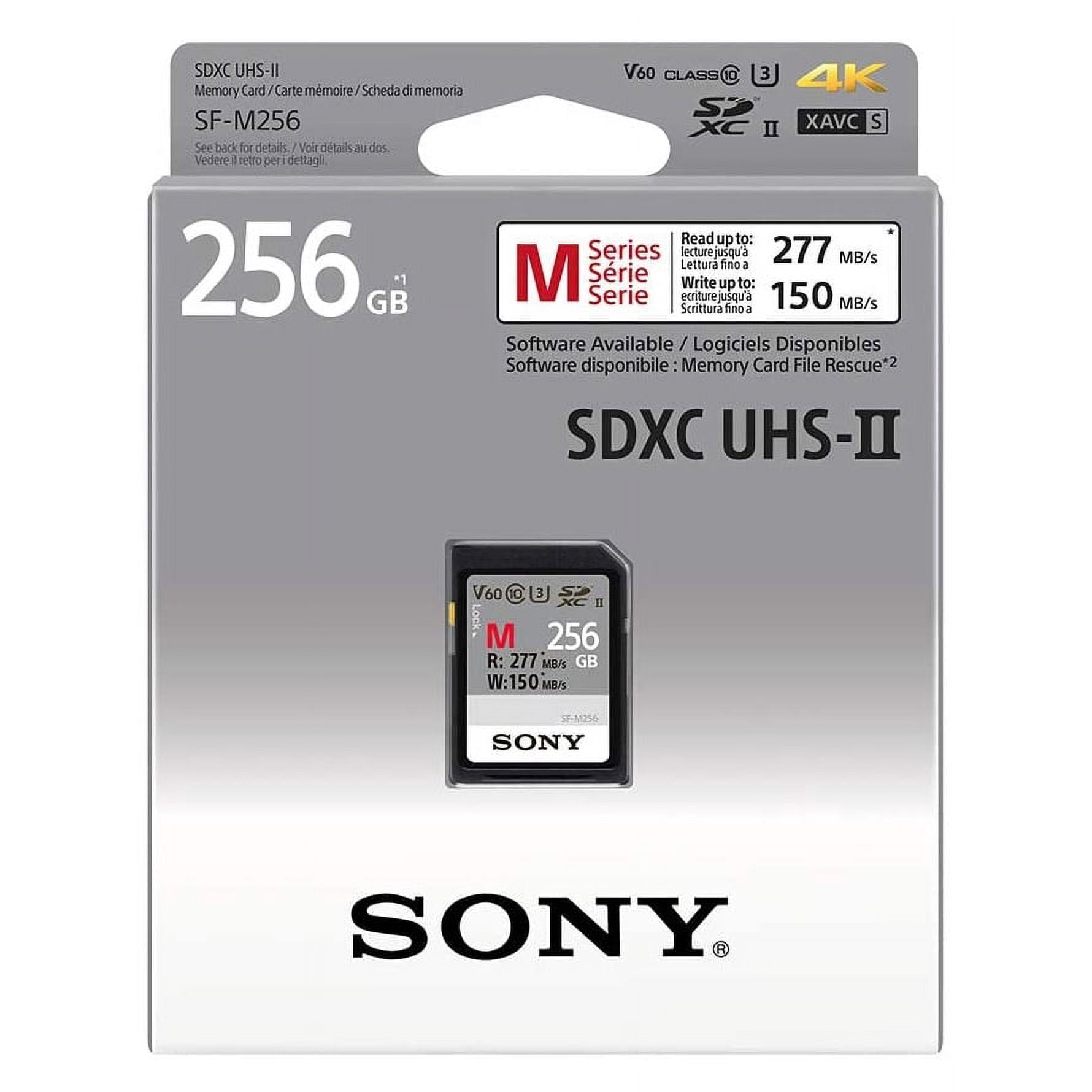 Sony SF-M Series 256GB UHS-II SDXC Memory Card