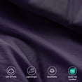 thumbnail image 4 of Regency Heights Full/Queen Comforter Set, Boho 3-Piece Pintuck Stitching Bedding Set, Soft Washed Pleated Bed Sets with Pillow Shams, Skipper Blue, 4 of 9