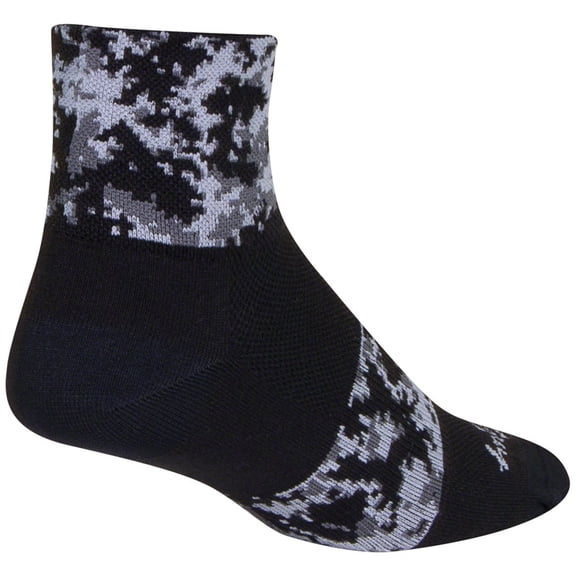 SockGuy Classic Dark Side Socks - 3", Small/Medium