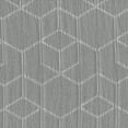 thumbnail image 5 of Better Homes & Gardens Blackout Geometric Single Curtain Panel, 50" x 84", Soft Silver, 5 of 5