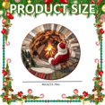 thumbnail image 3 of Christmas 3D Rugs Optical Illusion,Vortex Floor Mat with Christmas Pattern,Non-Slip Santa Claus Round 3D Effect Design Floor Mat for Festive Xmas Holiday Party Home Indoor Decorative, 3 of 6