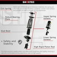 thumbnail image 5 of Shoxtec Rear Complete Struts Assembly Replacement for 2004 - 2007 Chevrolet Monte Carlo Coil Spring Shock Absorber Repl. part no 472471L 472471R, 5 of 11