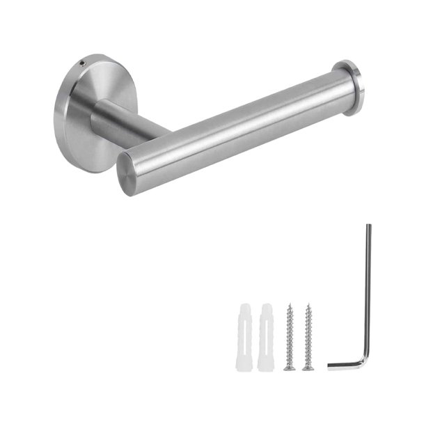 Cilee Polished Chrome Toilet Paper Holder,Bathroom Tissue Holder Paper Roll,SUS304 Stainless Steel Toilet Roll Holder for Bathroom, Kitchen, Washroom