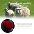 thumbnail image 4 of Universal Car Armrest Seat Cushion Auto Center Console Faux Leather Plush Mat Winter Warm Soft Pad, 4 of 6
