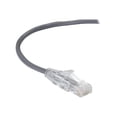 thumbnail image 1 of Black Box Slim-Net - Patch cable - RJ-45 (M) to RJ-45 (M) - 7 ft - UTP - CAT 6a - booted, molded, stranded - gray, 1 of 3