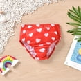 thumbnail image 4 of GYRATEDREAM Infant Toddler Girl's Bikini Bathing Suit Two Piece Swimsuits 1-2 Years, 4 of 9