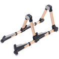 thumbnail image 4 of AMONIDA Ukulele Guitar Stand Double Vertical Floor Row Folding Universal Instrument Tool, 4 of 8