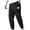 Black, variant on Sweatpants for Men Plus Size Drawstring Elastic Waist Fashion Sport Pant Classic Trousers Long Pants