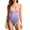 Pink #036, variant on Womens One Piece Swimsuits Tummy Control Athletic Full Coverage Bathing Swim Suit Gradient Slimming Swimwear, S