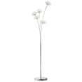 thumbnail image 5 of Dandelion Crystal Floor Lamp, Modern Creative Freestanding LED Floor Lamp with Foot Switch for Living Room Bedroom 69-inch Silver, 5 of 5