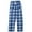 White Checker, variant on Espada Menswear Men's COZY Fleece Pajama Pants (1 Pack)