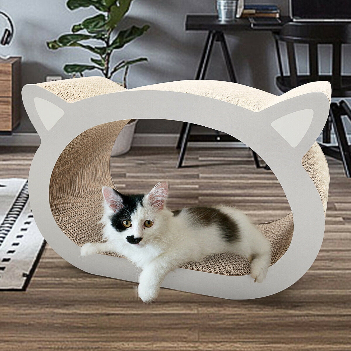 Veryke Cat Scratching Board Lounge Play Rest Sleep Cardboard Bed Mat Pet Scratcher Toys Veryke Cat Scratching Board Lounge Play Rest Sleep Cardboard Bed Mat Pet Scratcher Toys