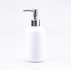 thumbnail image 2 of Dispensador de jabón de cerámica blanca con bomba for baño doméstico. Dispensador de loción., 2 of 6