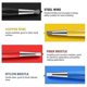thumbnail image 3 of 4pcs/set Rust Removal Brush Pen Glass Fiber/ Brass/steel/nylon Brush, 3 of 5