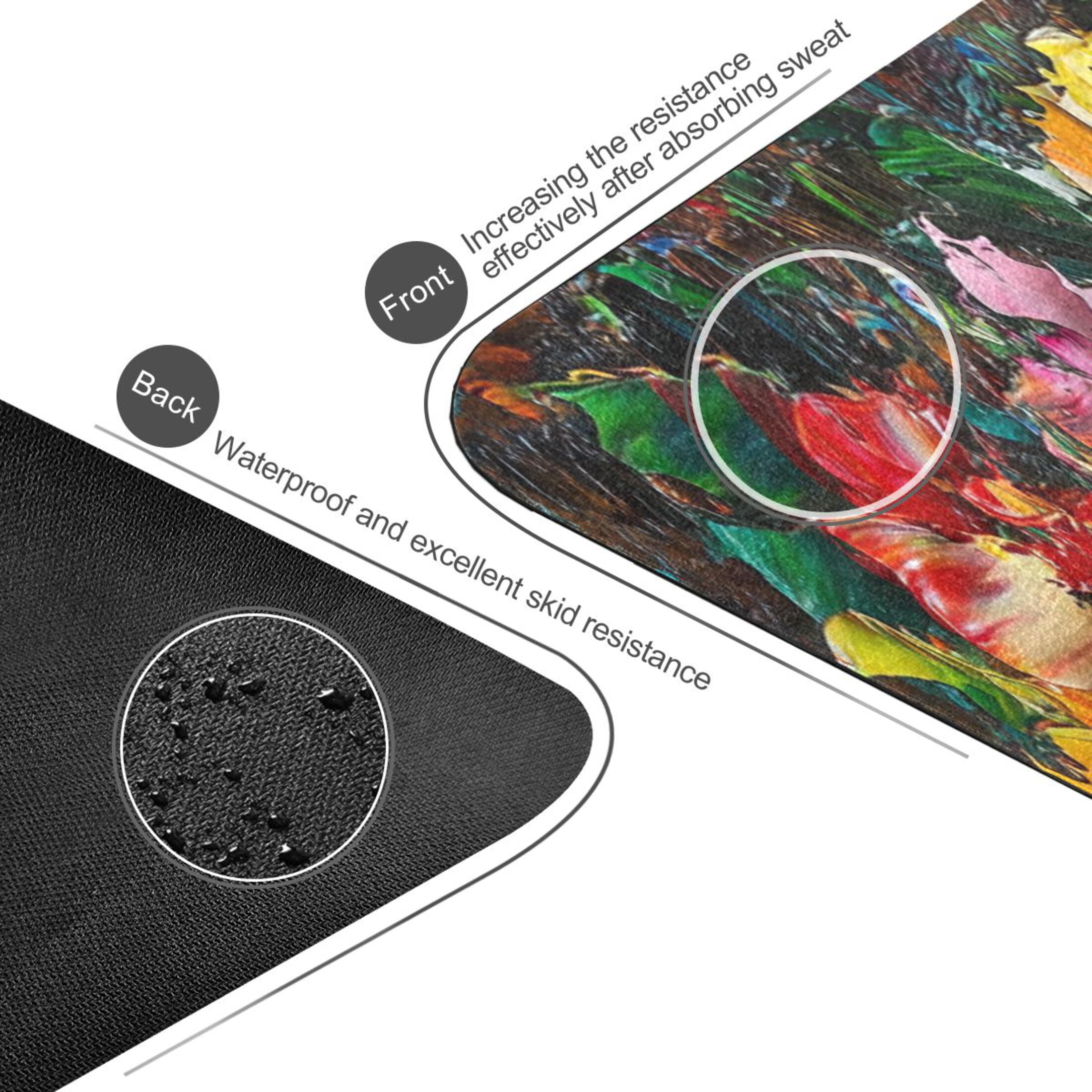 BZSMCE Yoga Mat Women Blossom Bliss Fitness Mat