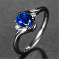 thumbnail image 2 of A Unique White Rock Faceted Gemstone Adjustable Ring As A Gift For Her, 2 of 8