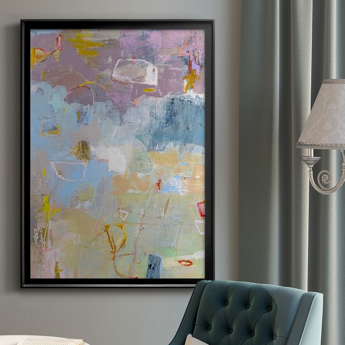 Whilst I Premium Framed Print, in Gold, Black, or Silver - Ready to Hang