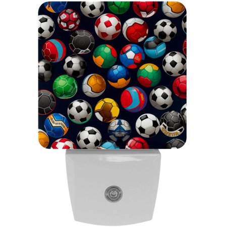 

Football LED Square Night Lights - Elegant and Energy Efficient Lighting Solutions for Every Room - for Bedrooms Bathrooms and Hallways