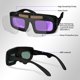 thumbnail image 5 of Gafas de soldadura TRQWH, gafas de seguridad con oscurecimiento automático, 5 of 7