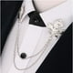 thumbnail image 3 of Collar de Arce Broche Cadena de Joyería Vintage Hombres Mujeres, 3 of 7