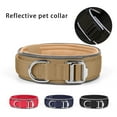 thumbnail image 6 of Reflective Adjustable Dog Collar for NightSafety, Soft Padded Nylon with Metal Buckle & Handle, 6 of 9