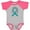 Heather and Hot Pink, variant on Inktastic Ovarian Cancer Awareness Ribbon Boys or Girls Baby Bodysuit