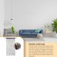 thumbnail image 3 of Naiovety Cortina de hilo de pared para puerta, divisor de sala de estar con borlas, decoración DIY, cortinas colgantes decorativas para el Negro, 3 of 6