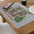 thumbnail image 3 of Printed Rubber Mat Christmas Door, 3 of 4