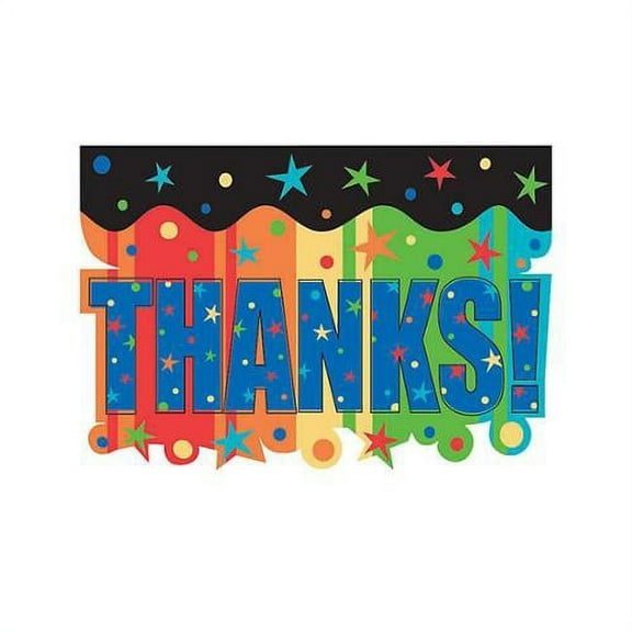 A Year To Celebrate Happy Birthday Thank You Cards - Party Supplies
