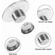 thumbnail image 3 of Set Of 6 Magnetic Soap Holders With Suction Cup, Wall-Mounted Shower Soap Dish Without Drilling, Solid Soap Magnet, Magical Magnetic Shower Soap Dish, 3 of 5
