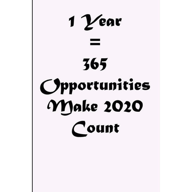 1 Year 365 Opportunities Make Count Walmart Com Walmart Com