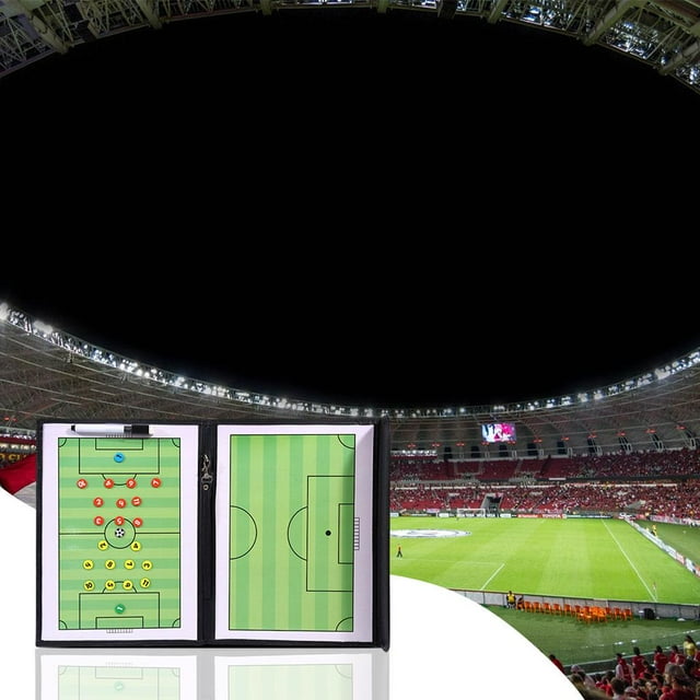 Portapapeles magnético Cola para entrenadores de fútbol y baloncesto marcador de borrado