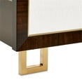thumbnail image 6 of Michael Amini Belmont Place Queen Upholstered Bed in Cream/Espresso, 6 of 14