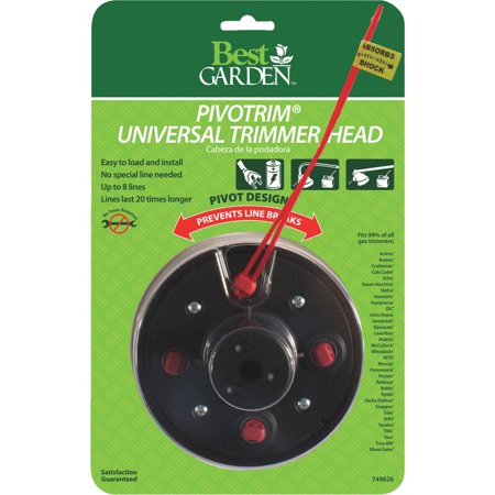 Best Garden PivoTrim Fixed Feed Universal Shaft Replacement Trimmer Head