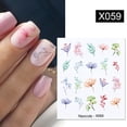 thumbnail image 2 of Calcomanías De Agua Para Uñas Flores De Frutas Hojas De Verano Transferencia De Decoración Para Esmalte De Gel UV, 2 of 4
