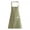 Green, variant on bestolf Adjustable Bib Apron with Large Patch Pocket Cotton Linen Stripe Cooking Apron Breathable Oil-Resistant Kitchen Apron
