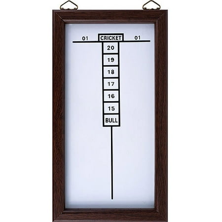 Trademark Games Dry Erase Dart/Cricket Scoreboard, Black