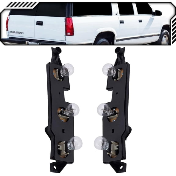 EPIC LIGHTING OE Style Halogen Circuit Boards Assembly Replacement for CHEVROLET GMC 88-00 C K 92-99 SUBURBAN 95-00 TAHOE 92-00 YUKON [ GM2806101 GM2807101 16511565 16511566 ] Pair