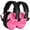 Pink, variant on Kids Ear Protection 2 Pack, Noise Cancelling Ear Muffs Sound Blocking Over Ear Headphones, Foldable Hearing Protection Ear Muffs