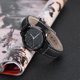 thumbnail image 4 of Reloj analógico de Cuarzo Amante, Reloj de Pareja de fórmula matemática clásica con Correa de PU(S-Black Strap) Ecomeon no, 4 of 5