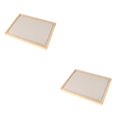 thumbnail image 1 of Transemion Boucles d'Oreilles Pendantes Porte-Bijoux Rangement Planche Suspendue Photo 1 Cadre Style A 2Ensemble, 1 of 6