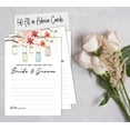 thumbnail image 6 of Inkdotpot Pack Of 50 Advice Cards, Advice & Well Wishes For The Bride and Groom, Mr and Mrs Wedding Game Activity 5x7 inches, 6 of 8